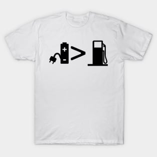 Electric Great Than Gas T-Shirt